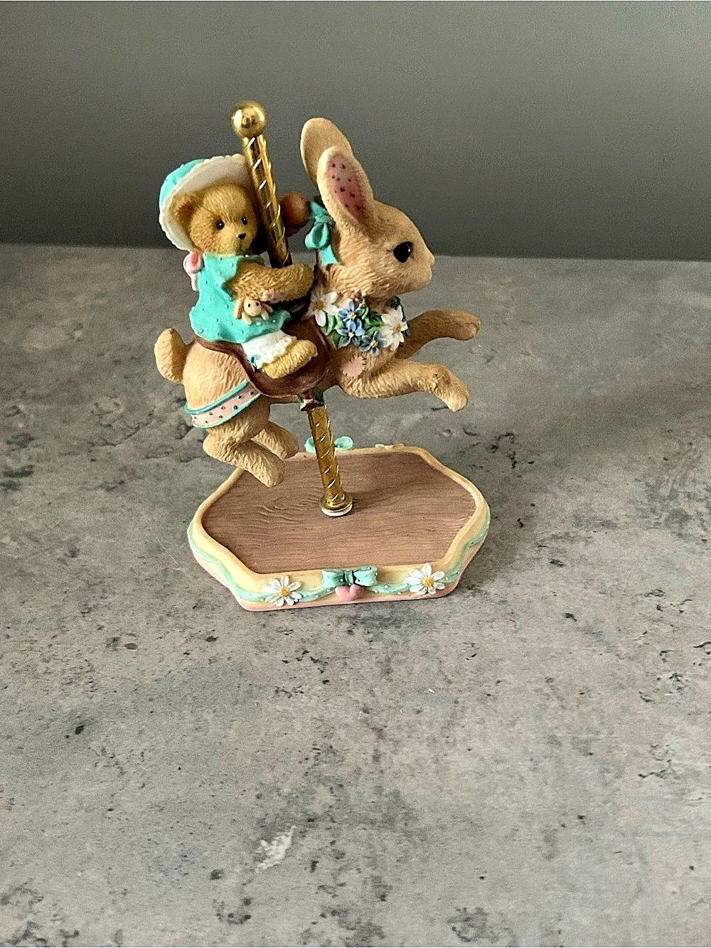 Cherished Teddies Jenelle Carousel Figurine